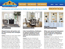 Tablet Screenshot of organized-by-design.biz